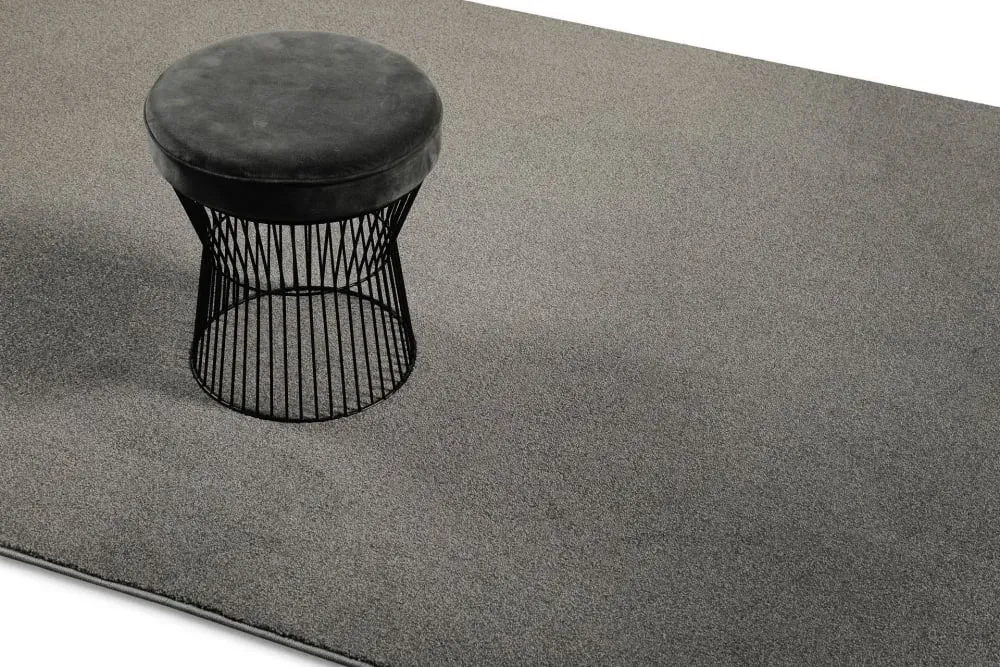 Illustration numéro 2 du produit Tapis poil ras nuances gris chiné 200x300