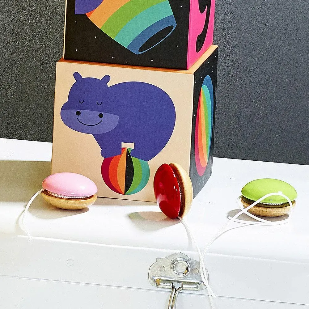 Illustration numéro 2 du produit Yoyo en bois blanc