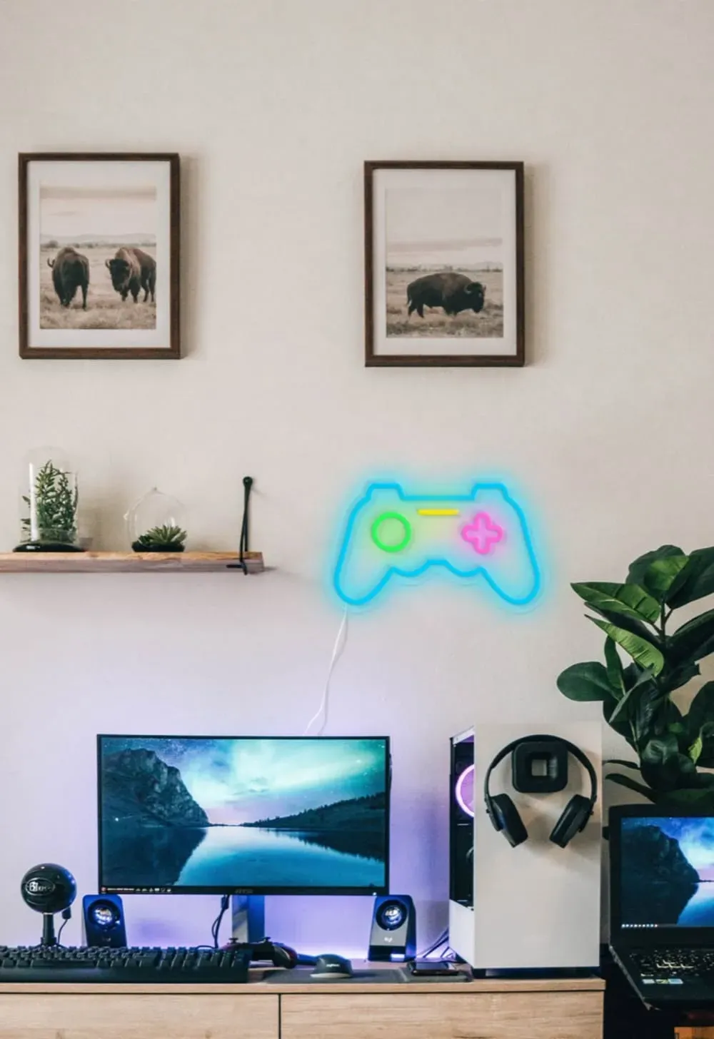 Illustration numéro 2 du produit Eclairage néon joystick