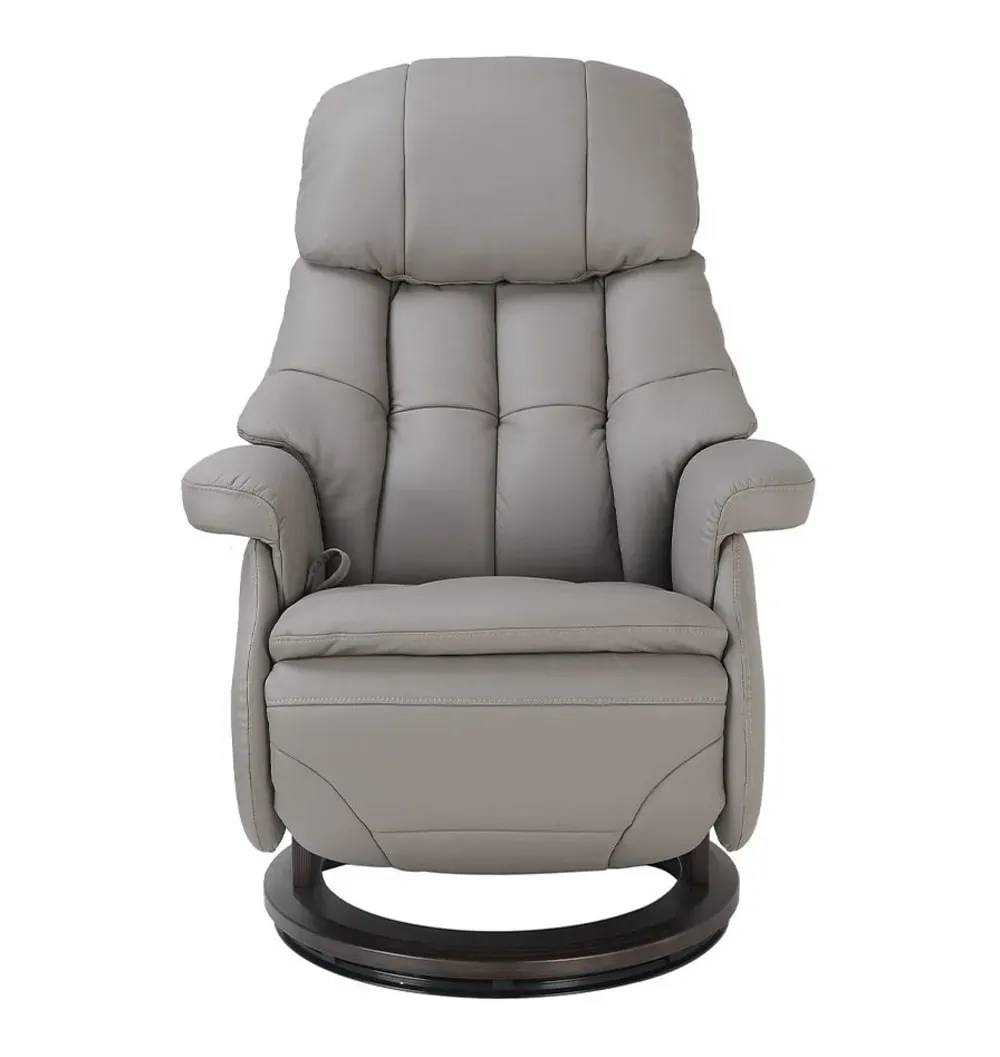 Illustration numéro 2 du produit Fauteuil de relaxation  manuel en cuir