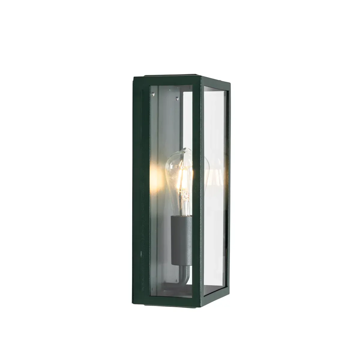Illustration numéro 2 du produit Applique extérieure vert foncé verre IP44