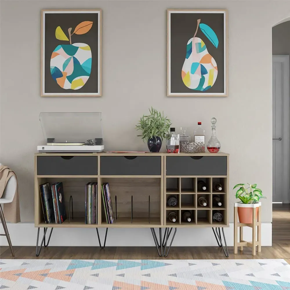 Illustration numéro 2 du produit Casier à vin en effet bois