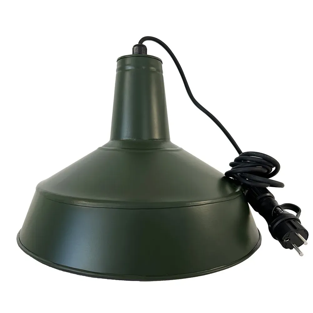 Illustration numéro 2 du produit Suspension extérieur en acier galvanisé vert D.38cm