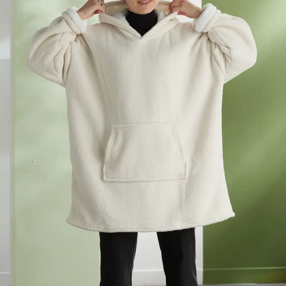 Illustration numéro 2 du produit Plaid sweat en bouclette  70x87cm