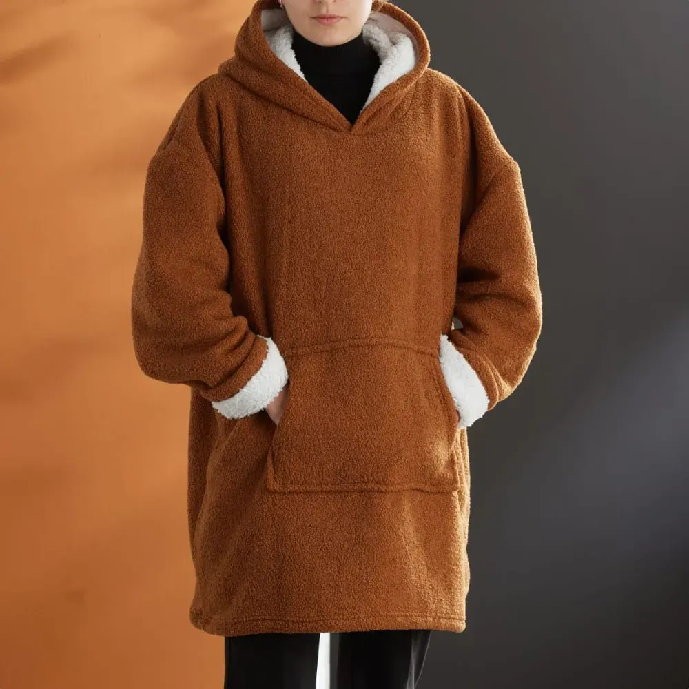 Illustration numéro 2 du produit Plaid sweat en bouclette  70x87cm