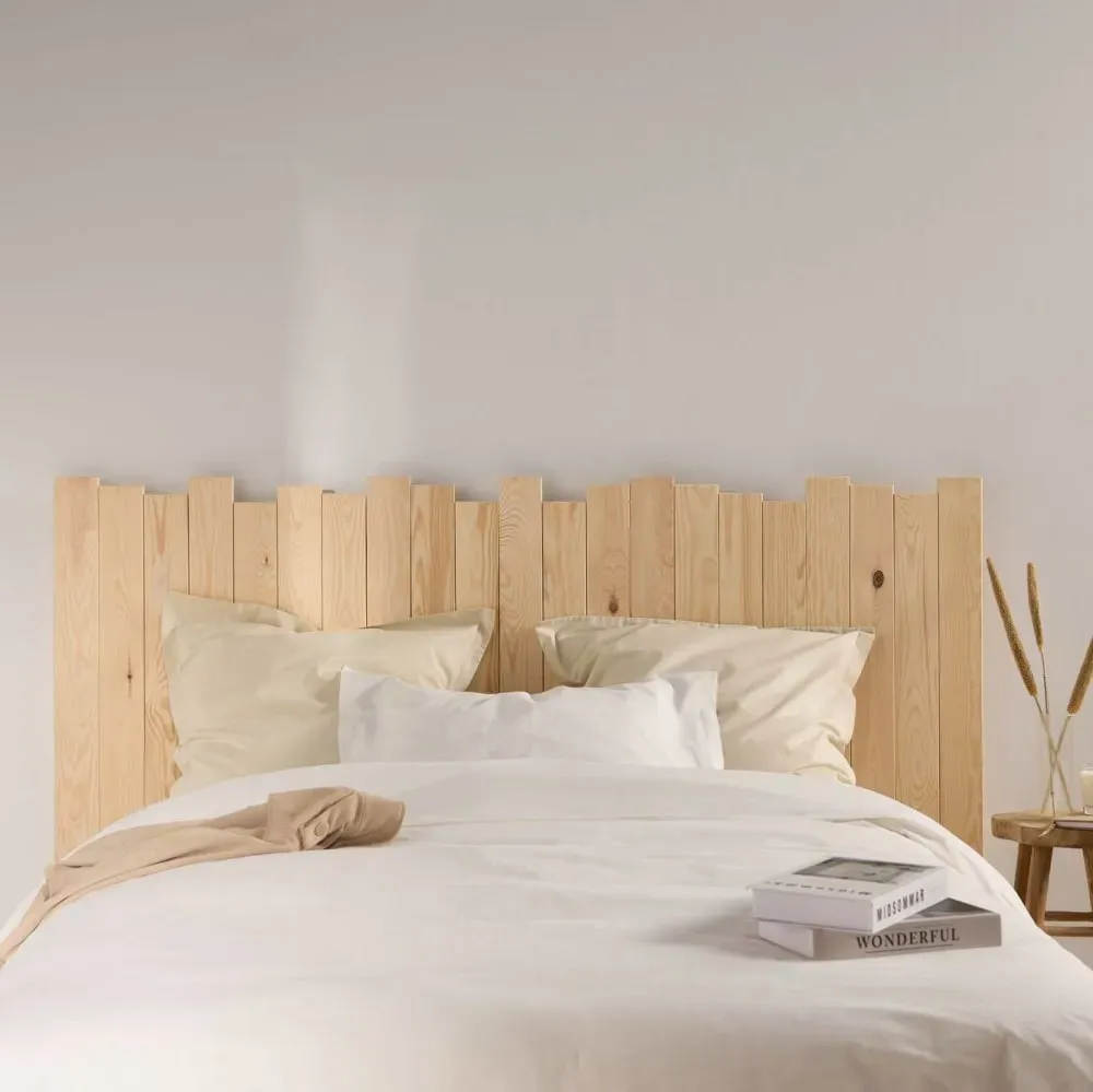 Illustration numéro 2 du produit Tête de lit en bois massif L189