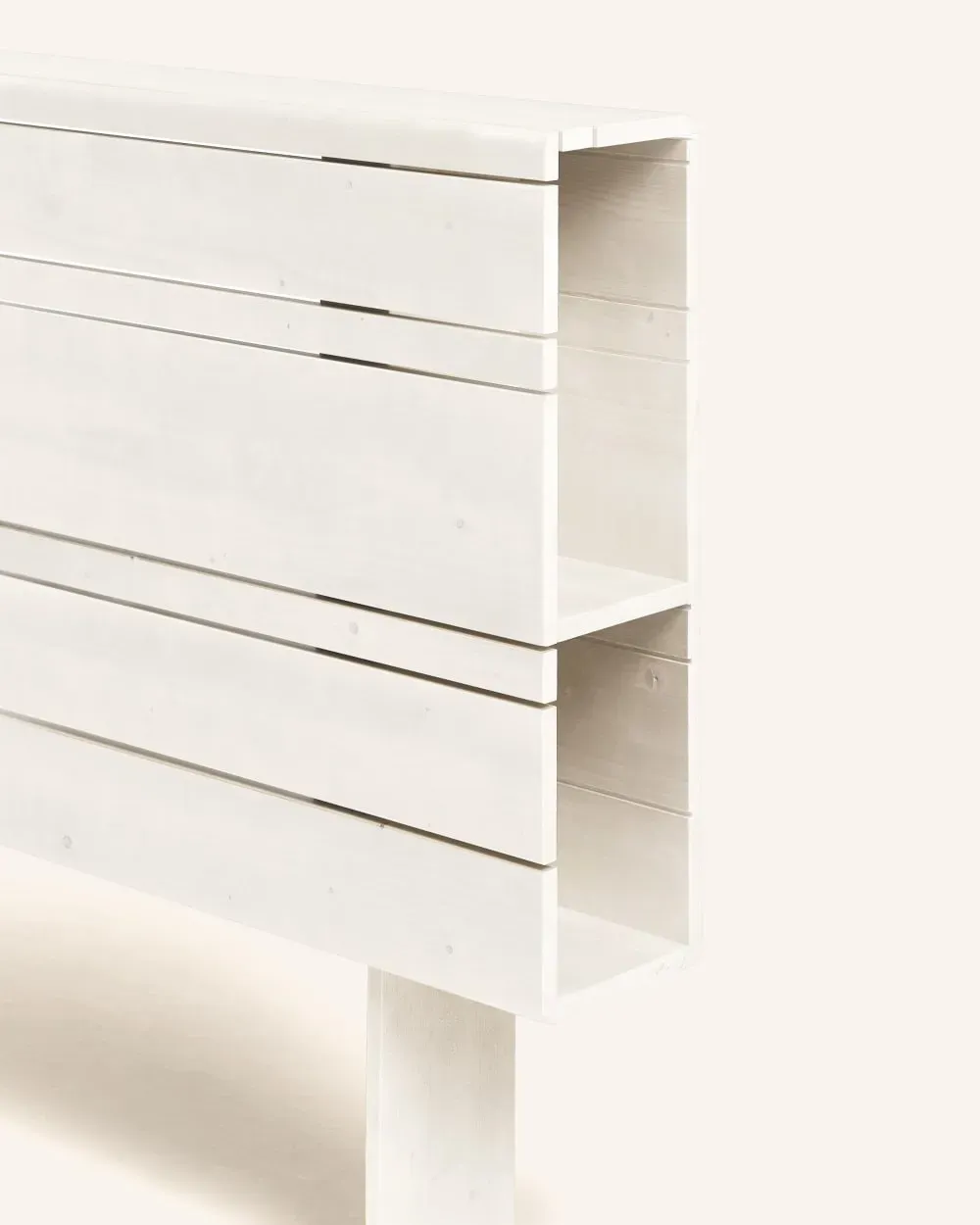 Illustration numéro 2 du produit Tête de lit en bois avec rangement, 190 cm