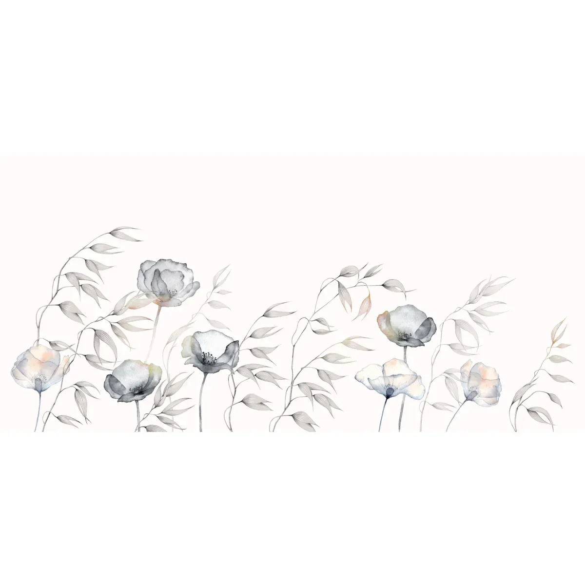 Illustration numéro 2 du produit Papier peint panoramique souffle de légèreté beige 300x250cm