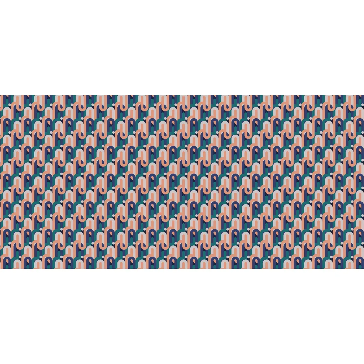 Illustration numéro 2 du produit Papier peint panoramique salamanca bleu 450x250cm