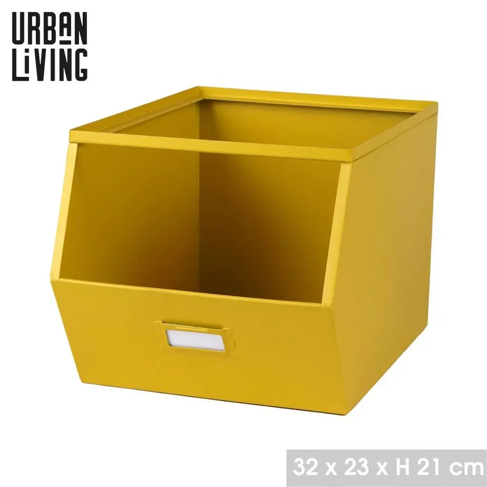 Illustration numéro 2 du produit Casier de rangement avec étiquette jaune