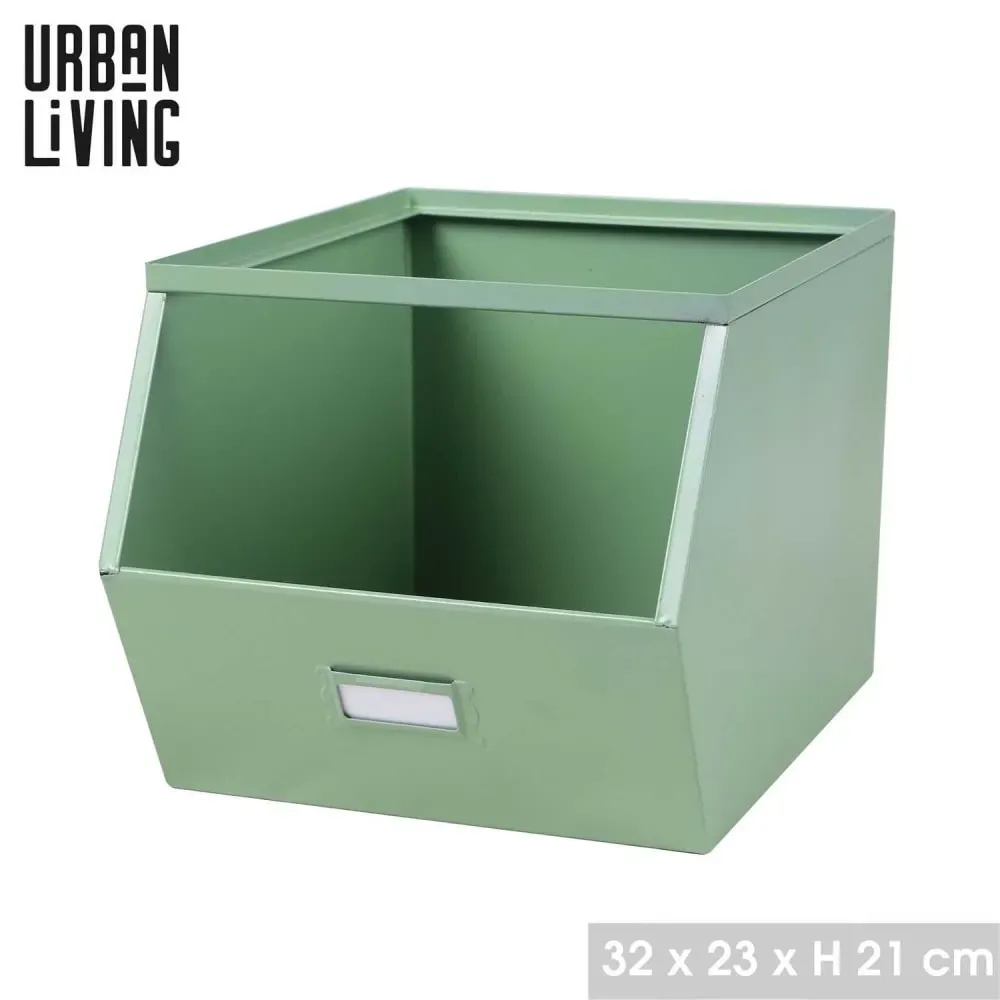 Illustration numéro 2 du produit Casier de rangement avec étiquette vert