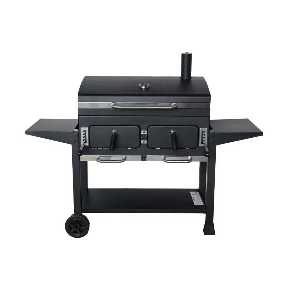 Illustration numéro 2 du produit Barbecue grill charbon de bois - bernard xl, noir