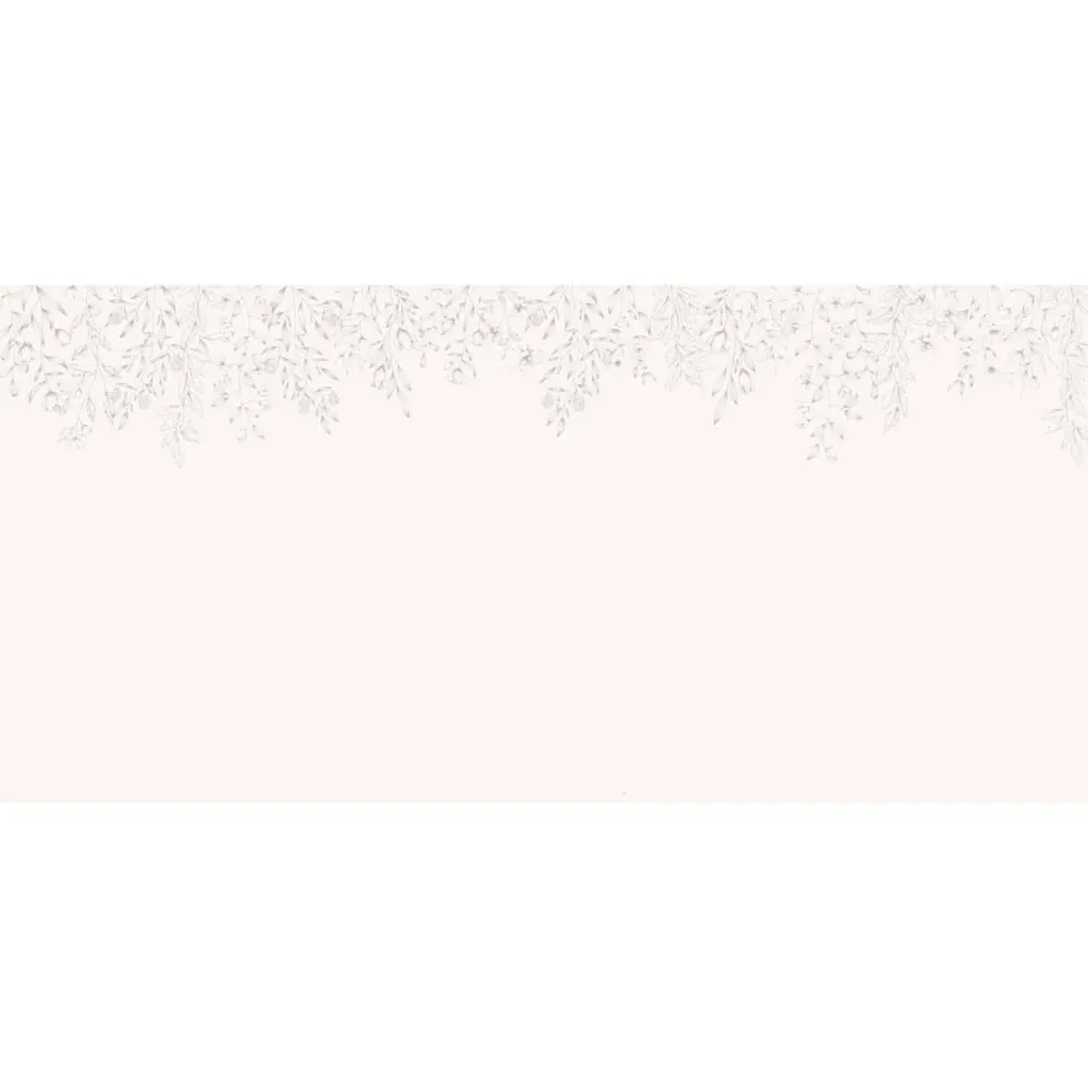 Illustration numéro 2 du produit Papier peint panoramique florale rose 450x250cm