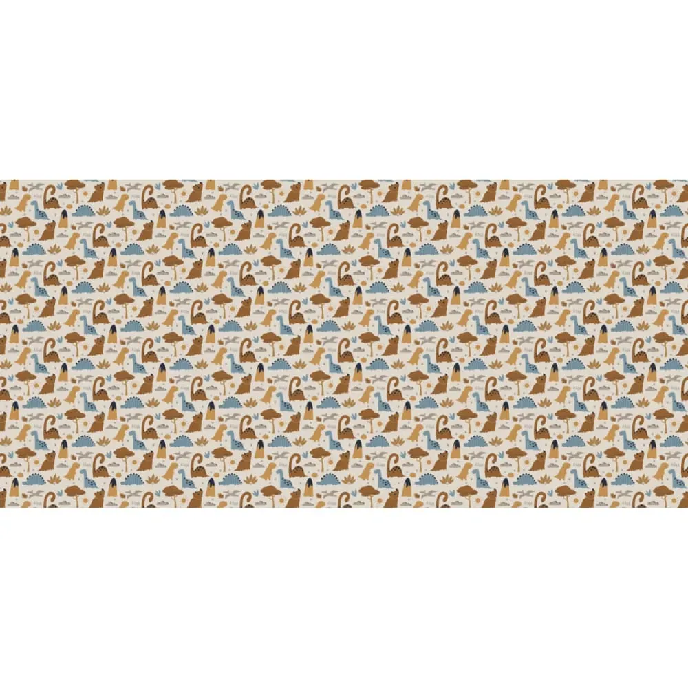 Illustration numéro 2 du produit Papier peint panoramique enfant dinosaures roarrr terra cotta 150x250c