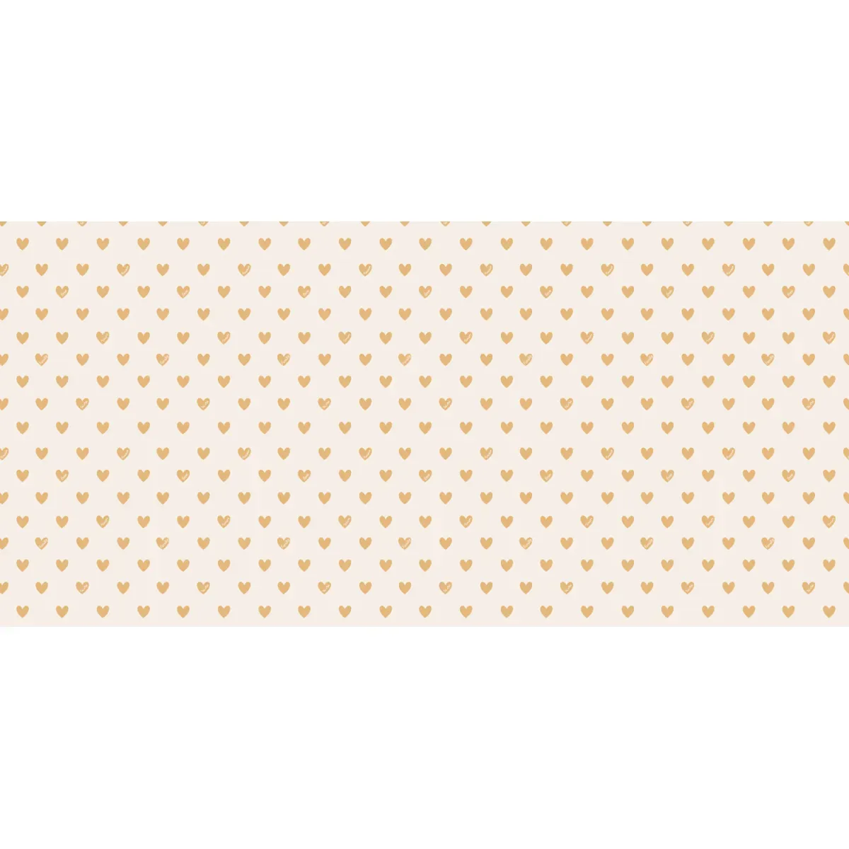 Illustration numéro 2 du produit Papier peint panoramique enfant amour coeur jaune 375x250cm