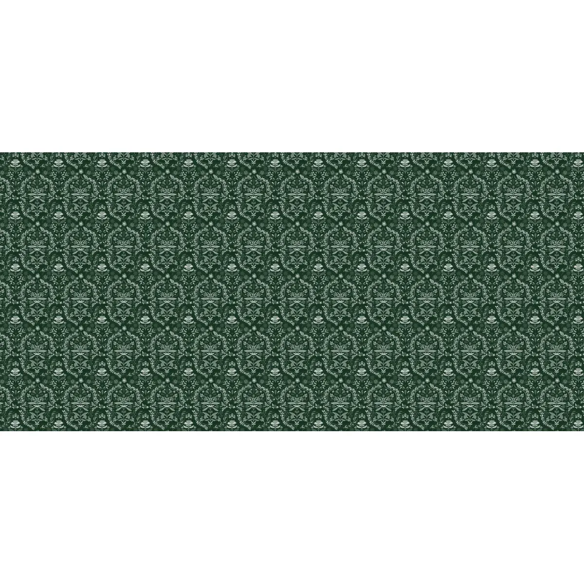 Illustration numéro 2 du produit Papier peint panoramique crète vert 225x250cm