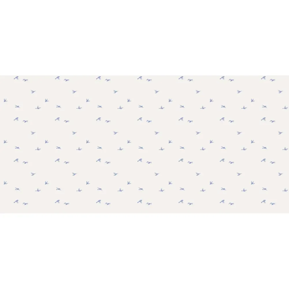 Illustration numéro 2 du produit Papier peint panoramique hirondelles bleu 150x250cm