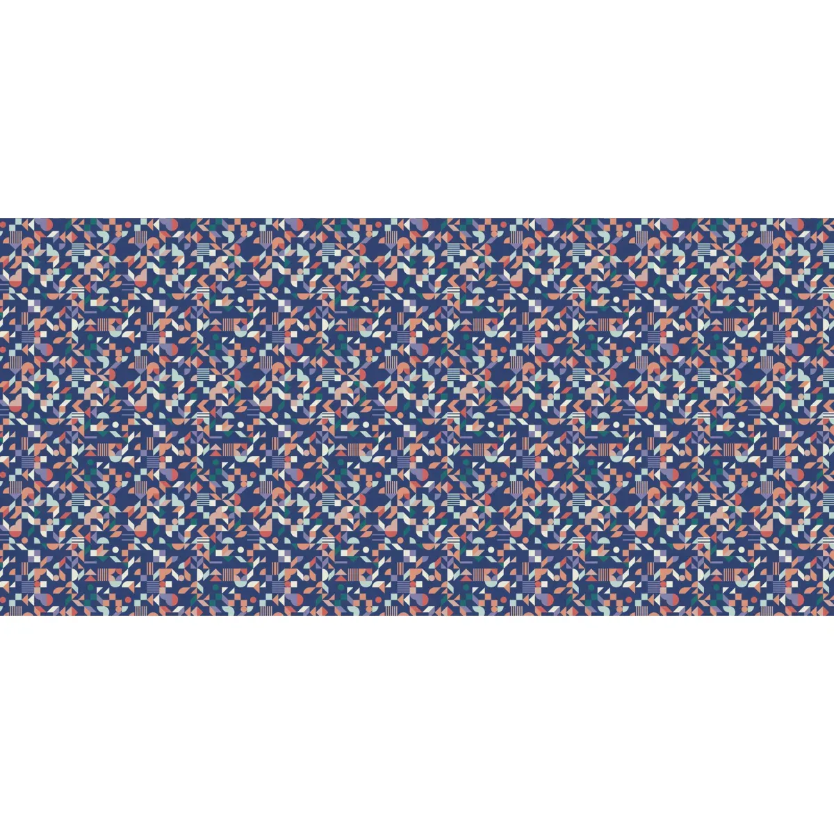 Illustration numéro 2 du produit Papier peint panoramique moncloa bleu 450x250cm