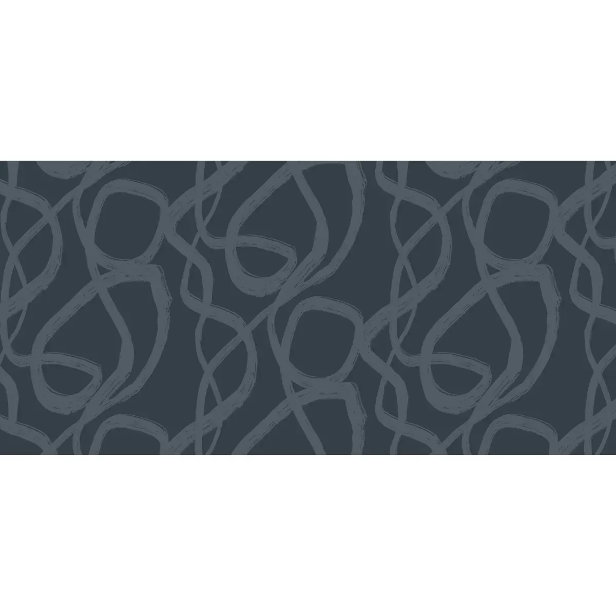 Illustration numéro 2 du produit Papier peint panoramique art line gris foncé 150x250cm