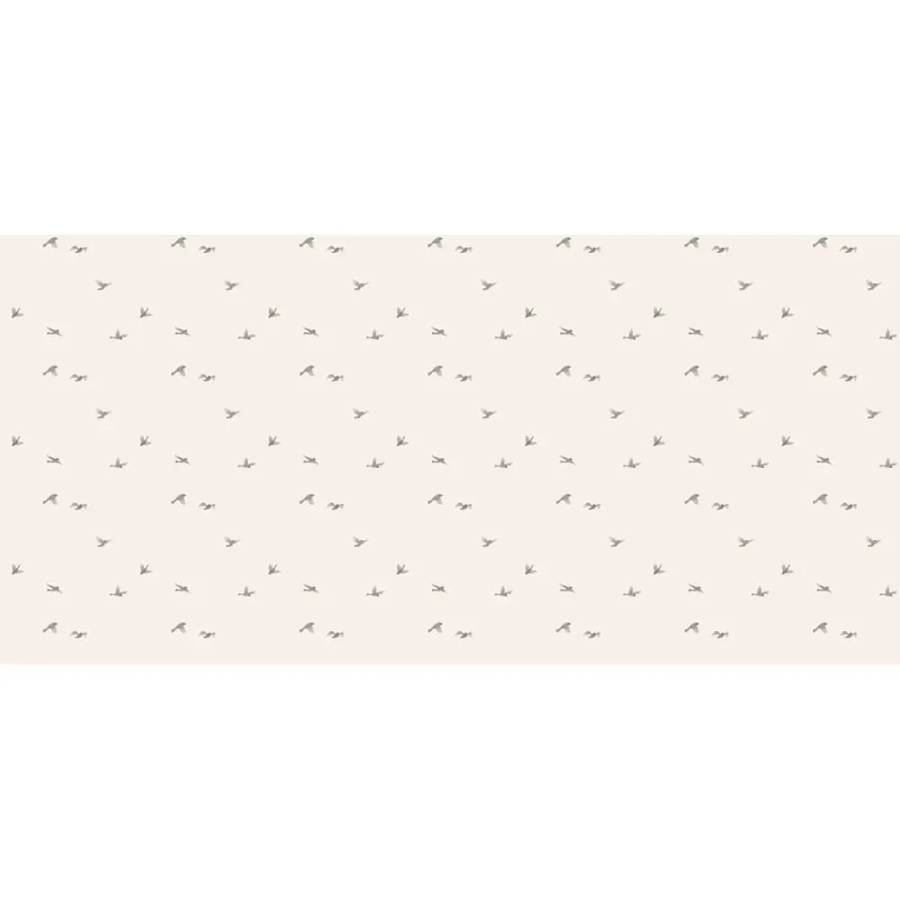 Illustration numéro 2 du produit Papier peint panoramique hirondelles noir 300x250cm