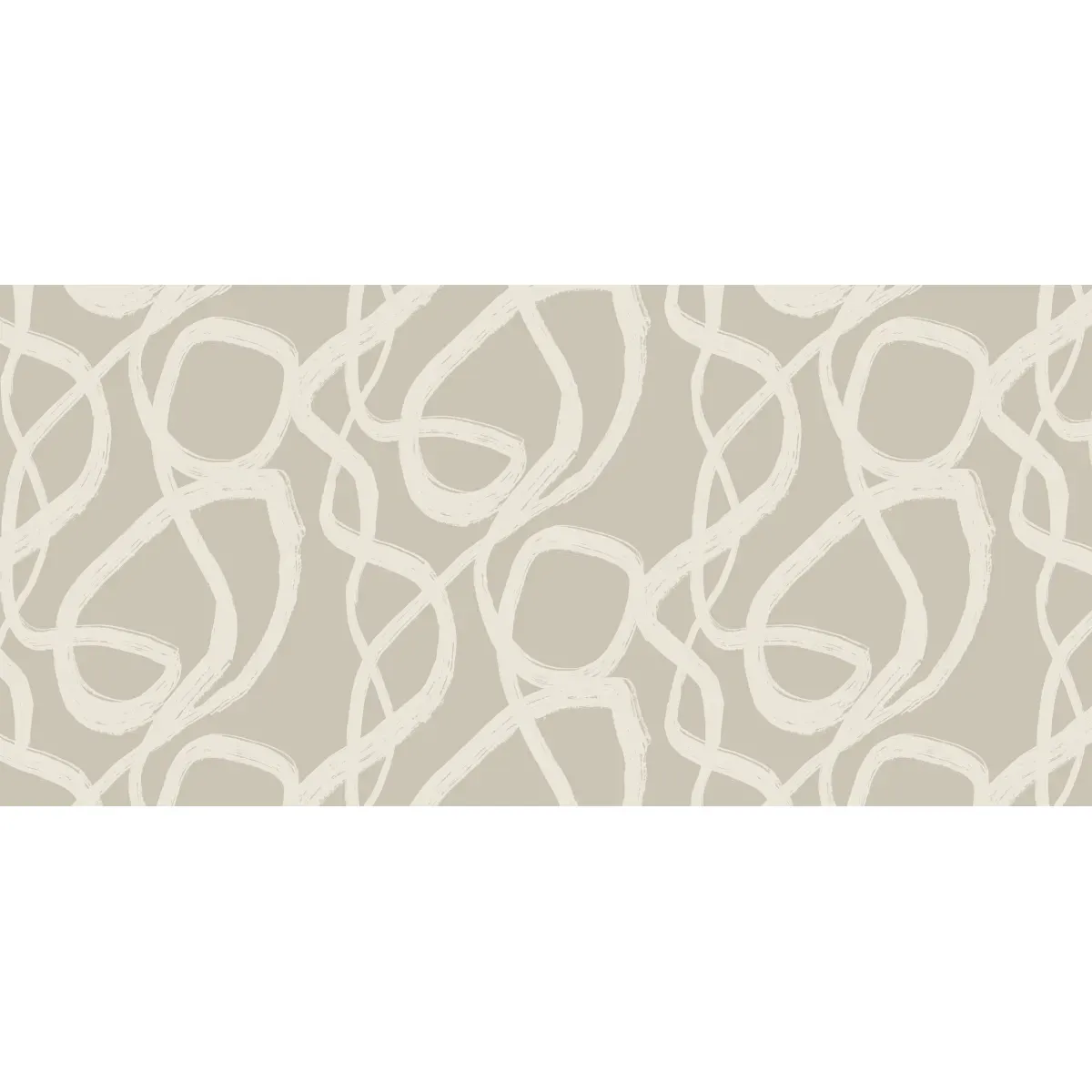 Illustration numéro 2 du produit Papier peint panoramique art line beige 525x250cm