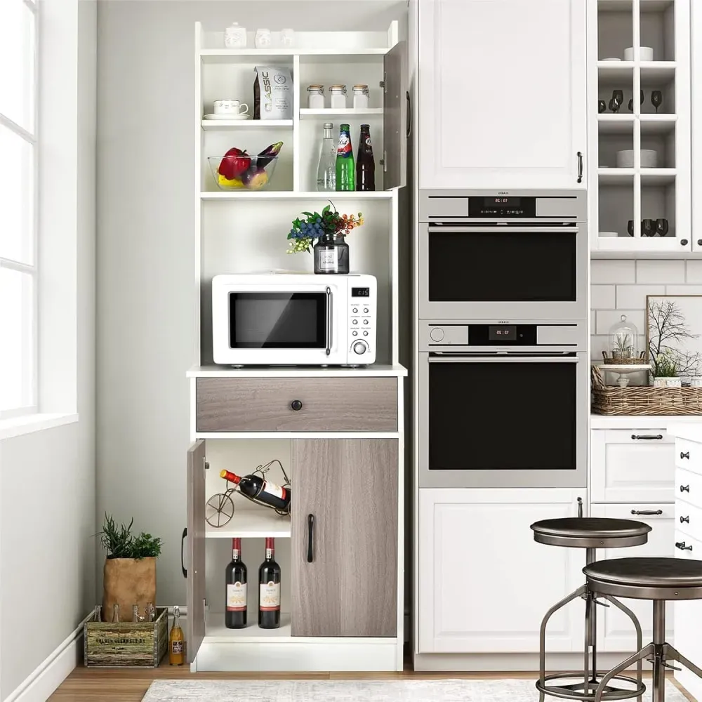 Illustration numéro 2 du produit Placard de rangement blanc