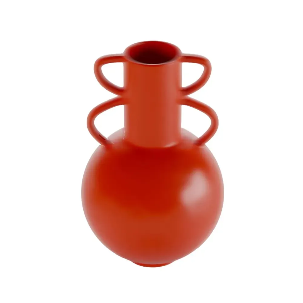 Illustration numéro 2 du produit Vase amphore 4 poignées en céramique