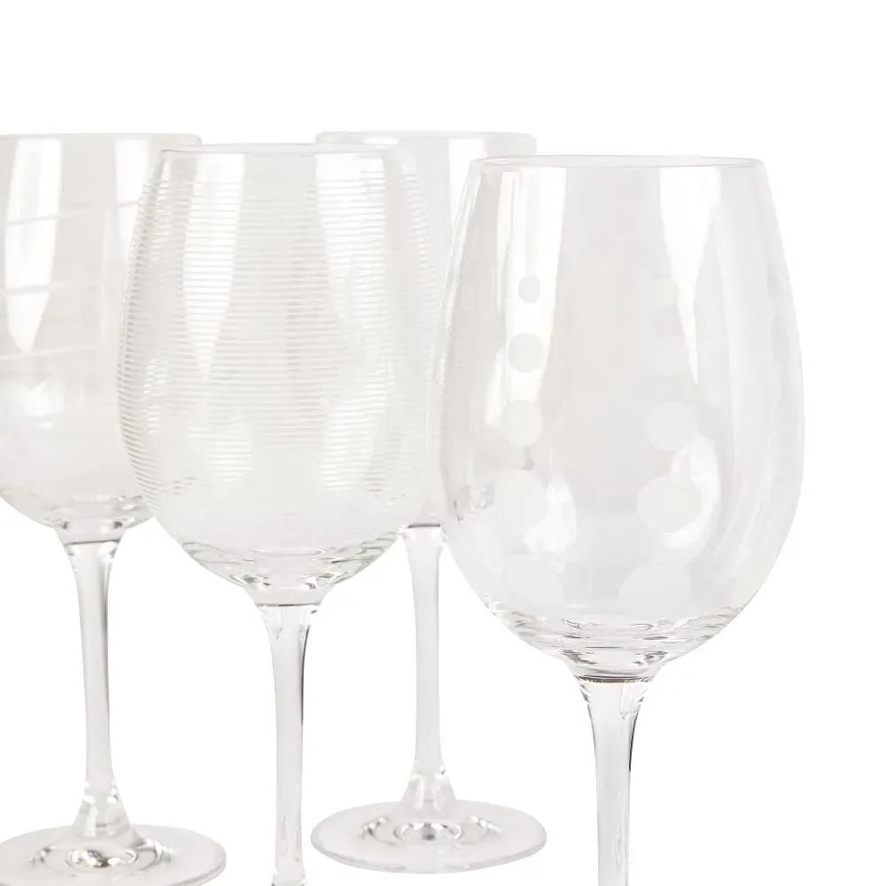 Illustration numéro 2 du produit Set de 4 verres à vin blanc Cheers