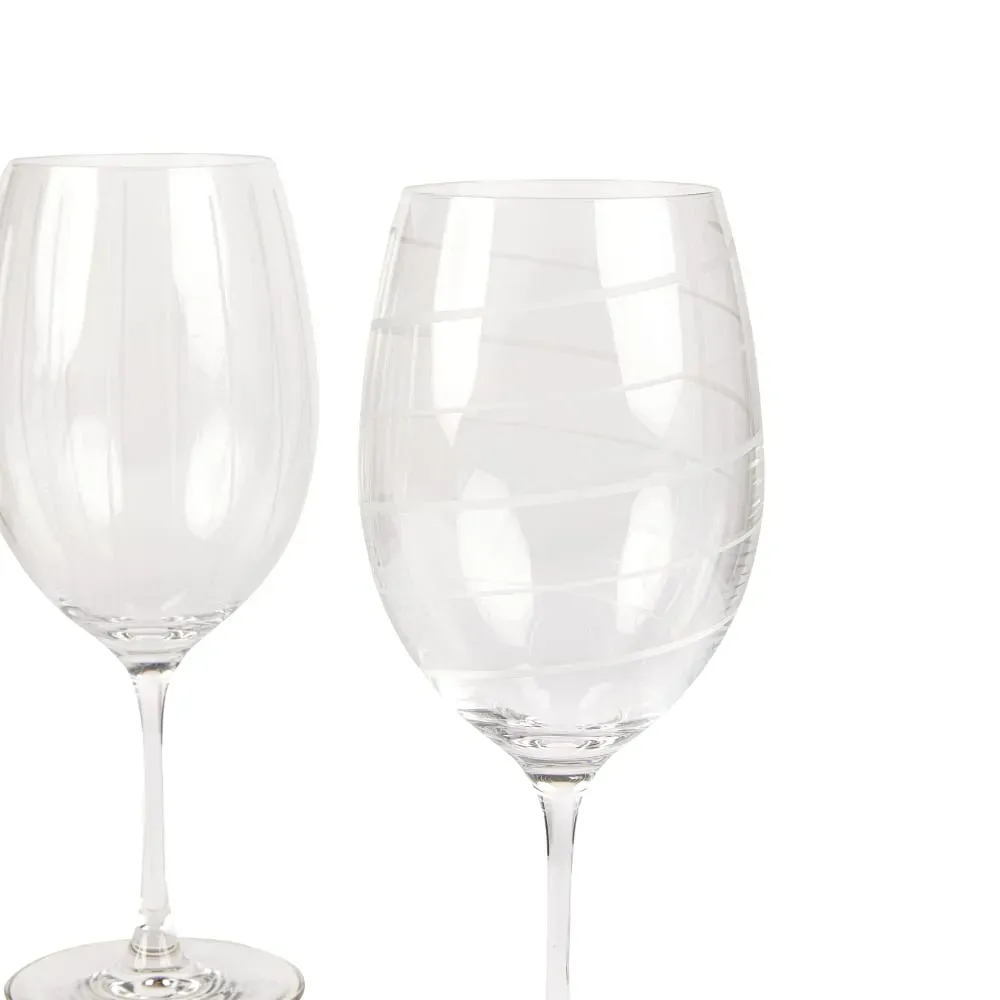 Illustration numéro 2 du produit Set de 4 verres à vin rouge Cheers