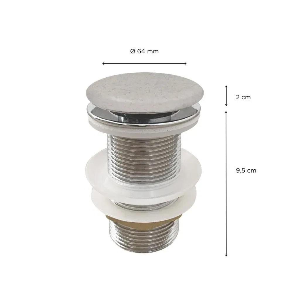 Illustration numéro 2 du produit Bonde clic-clac en béton