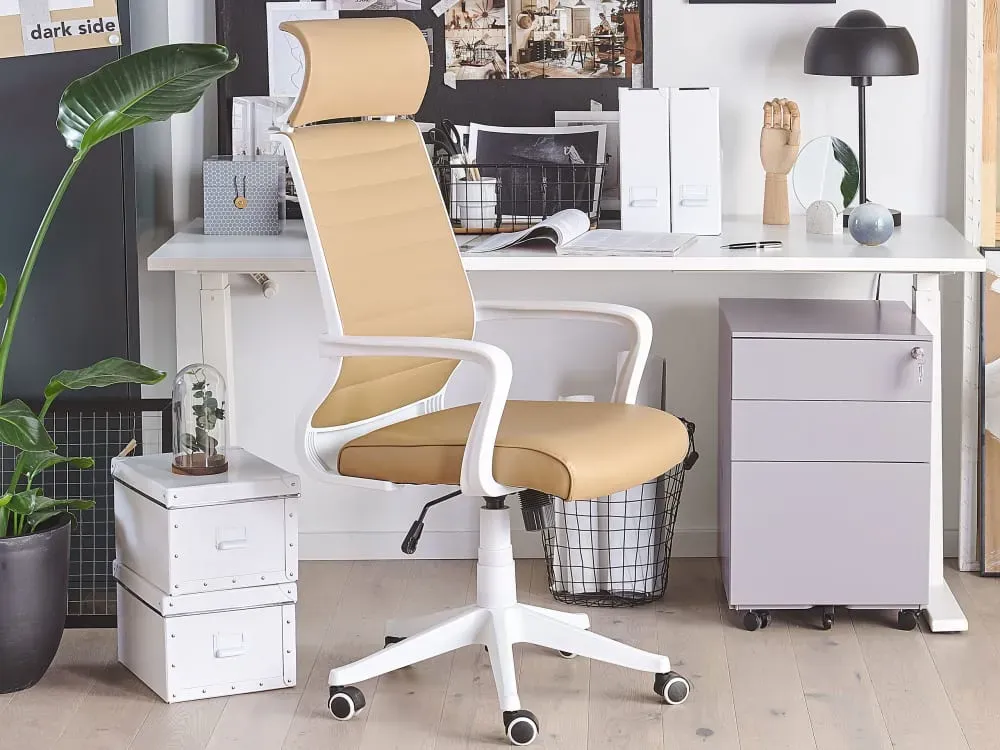 Illustration numéro 2 du produit Meuble de rangement métal gris clair