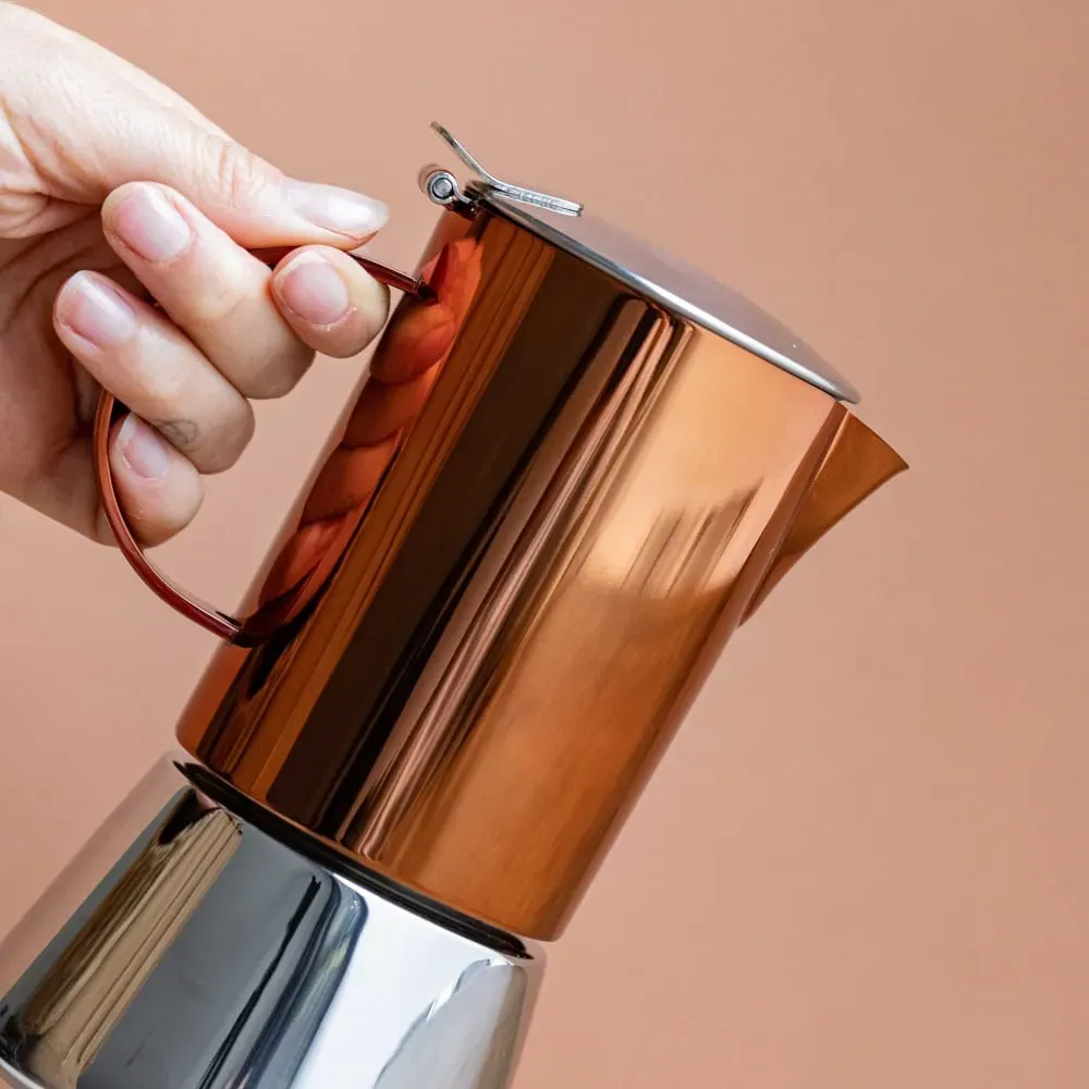 Illustration numéro 2 du produit Cafetière En Acier Inoxydable 250ml