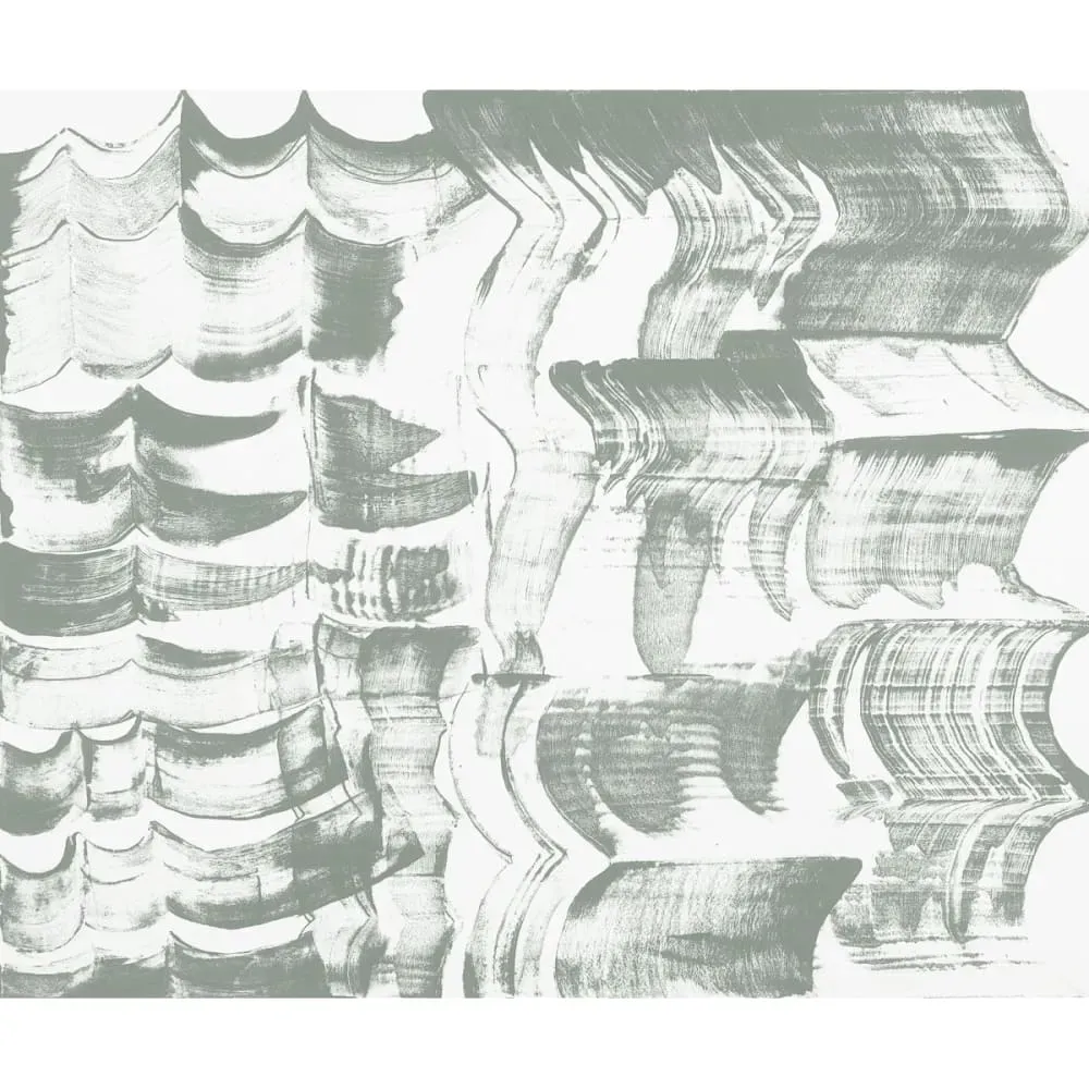 Illustration numéro 2 du produit Papier peint panoramique graphique gris 150x250cm