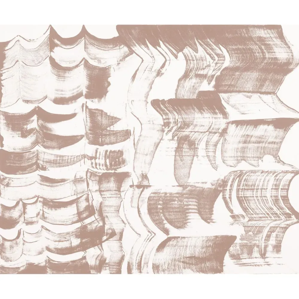 Illustration numéro 2 du produit Papier peint panoramique graphique brun 225x250cm