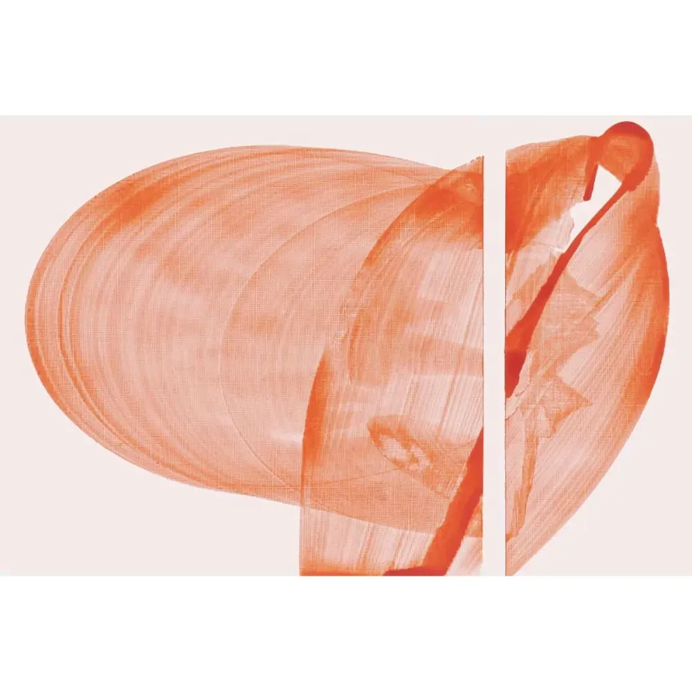 Illustration numéro 2 du produit Papier peint panoramique graphique rouge 375x250cm