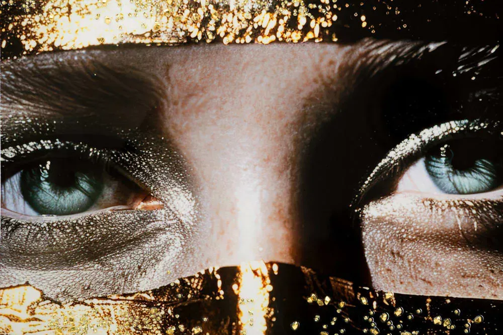 Illustration numéro 2 du produit Peinture sur toile laquée avec cadre 52x4x102 cm