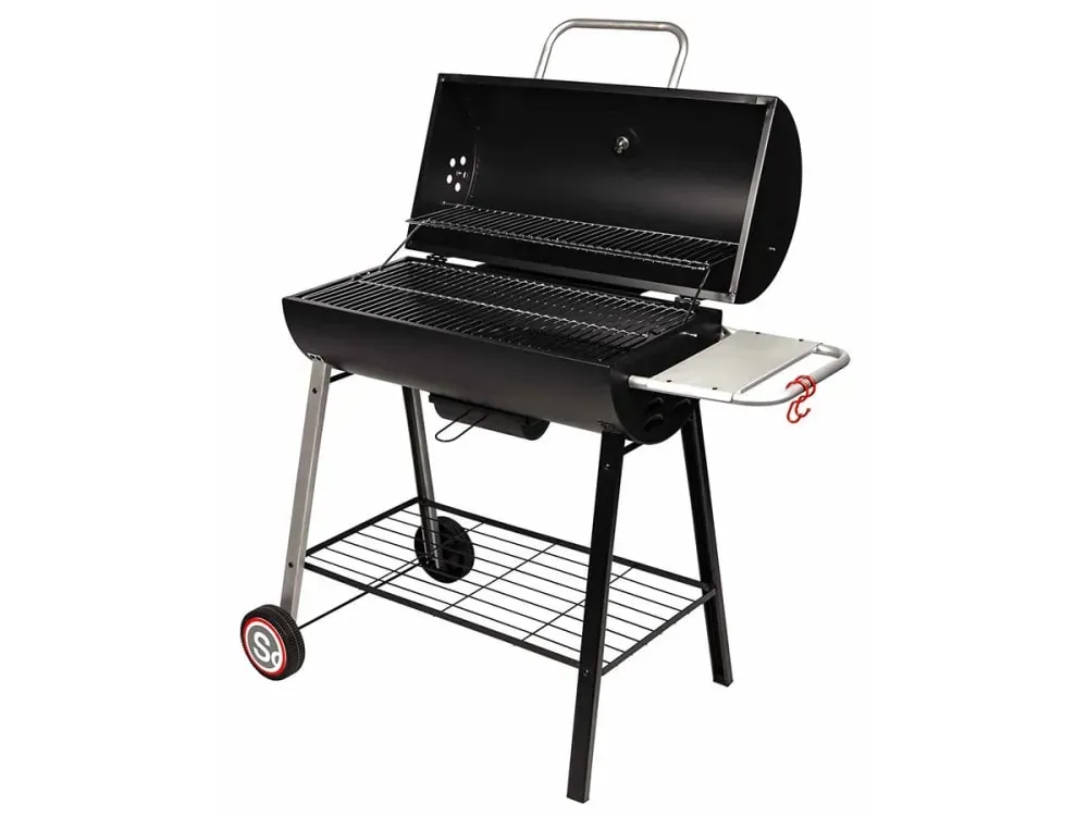 Illustration numéro 2 du produit Barbecue à charbon sur chariot Michigan - Somagic