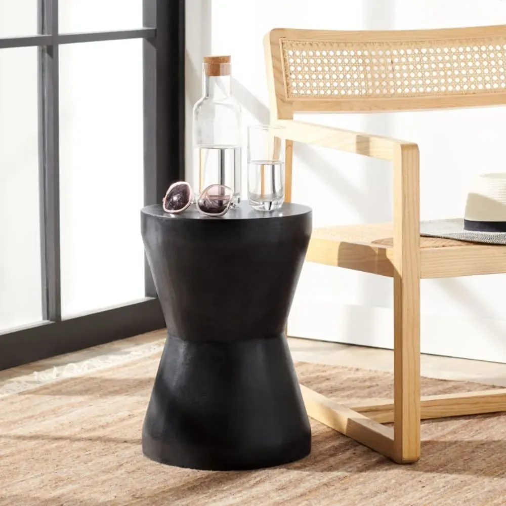 Illustration numéro 2 du produit Table d'appoint pour l’extérieur béton noir