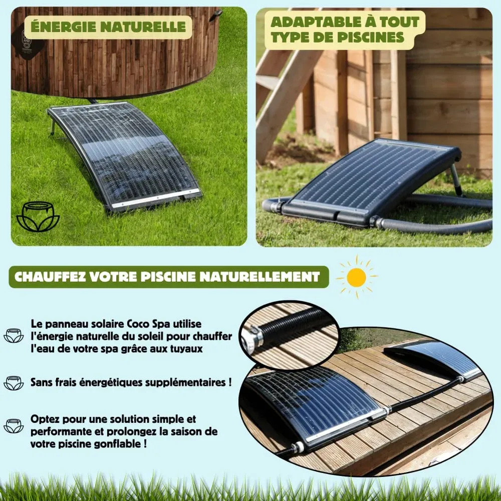 Illustration numéro 2 du produit Chauffage solaire pour piscine