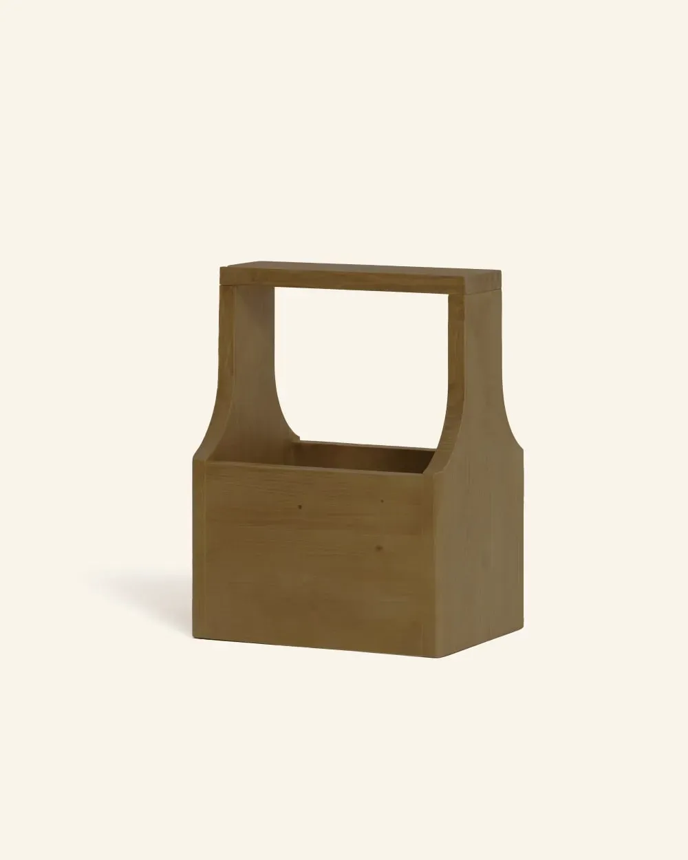 Illustration numéro 2 du produit Meuble d’appoint en bois massif couleur brun