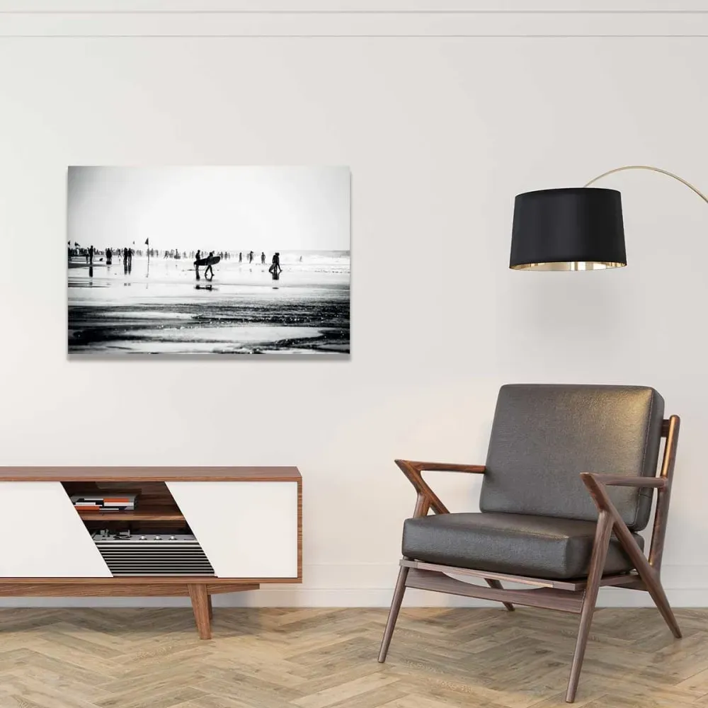 Illustration numéro 2 du produit Tableau été à la plage imprimé sur toile 90x60 cm