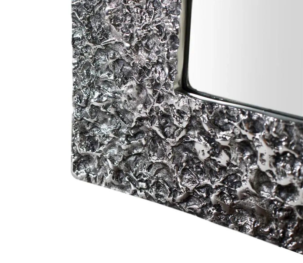 Illustration numéro 2 du produit Miroir avec cadre en aluminium et relief en forme d'éclaboussure