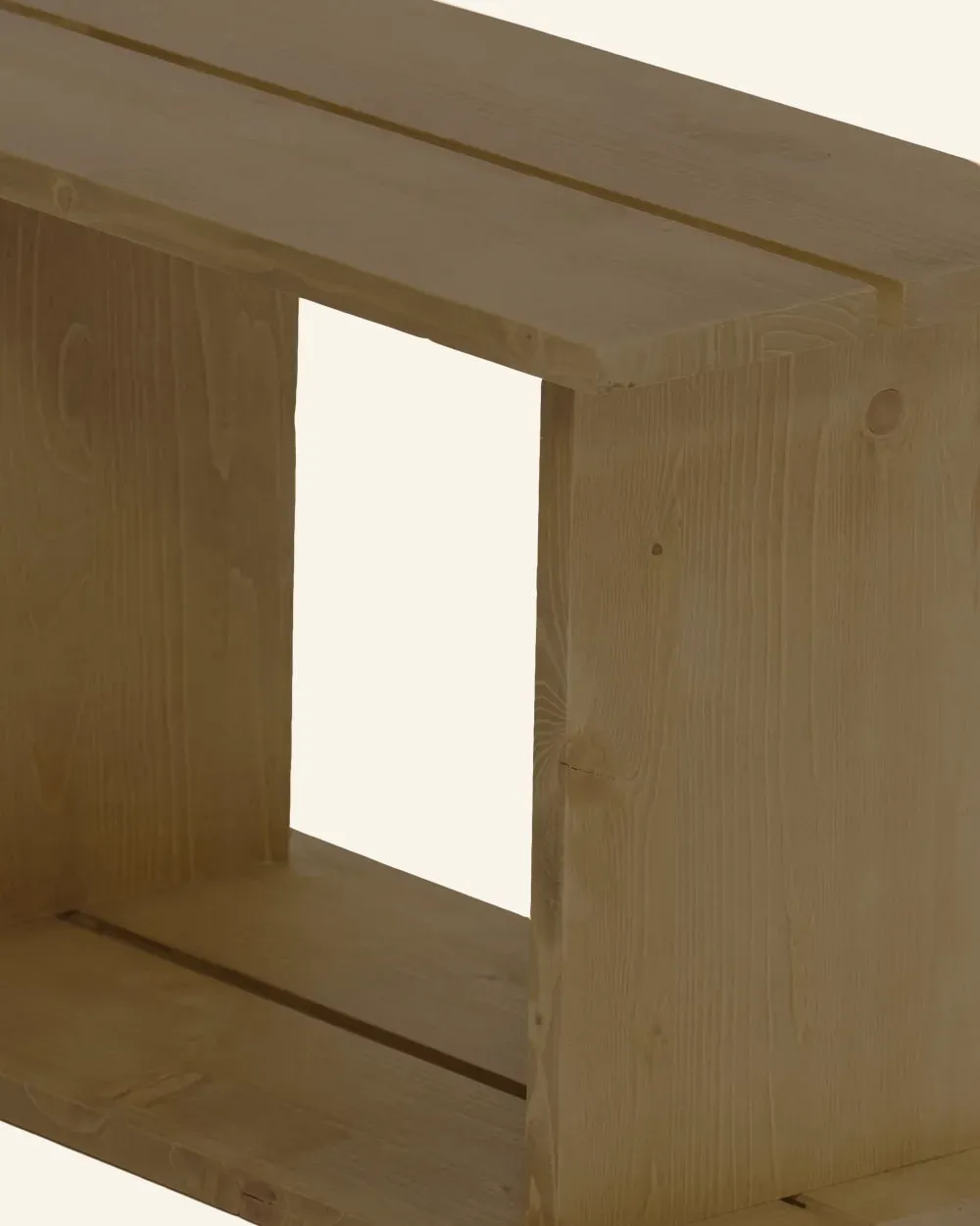 Illustration numéro 2 du produit Étagère modulaire design marron