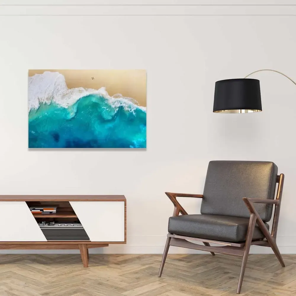 Illustration numéro 2 du produit Tableau kelingking Bali imprimé sur toile 90x60 cm