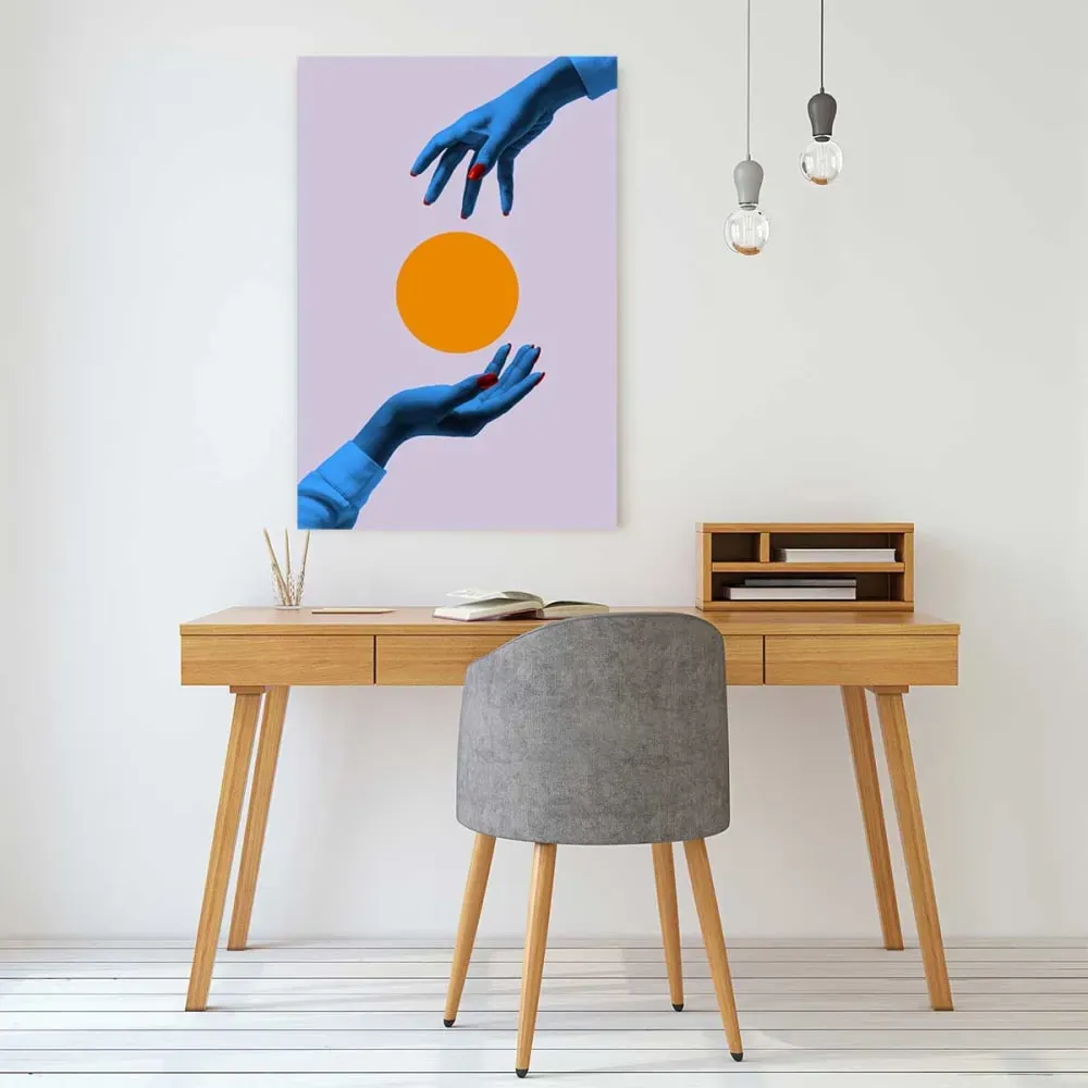 Illustration numéro 2 du produit Tableau vintage Magie et lévitation imprimé sur toile 60x90 cm