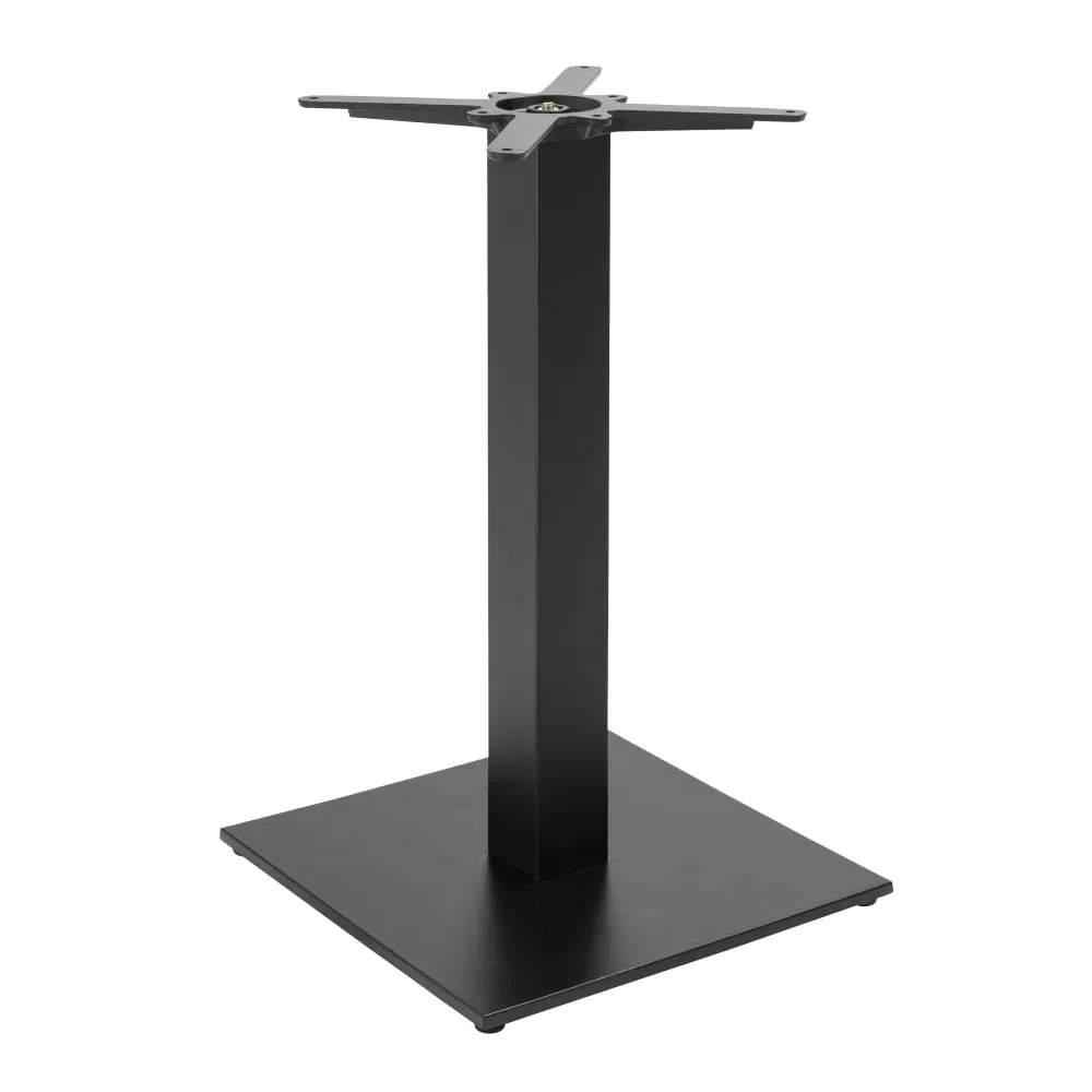 Illustration numéro 2 du produit Table à manger 70 x 70 cm revêtement béton gris clair