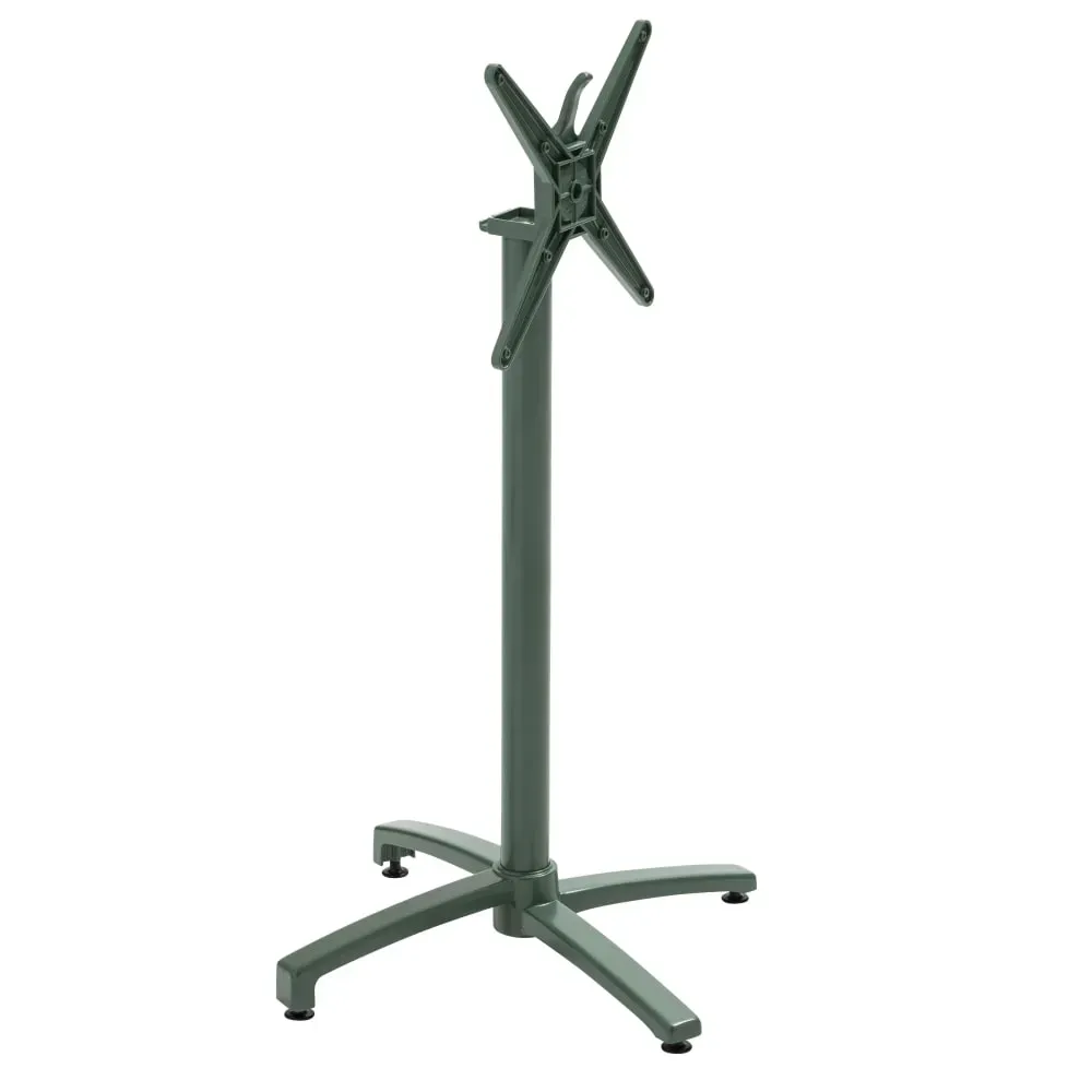Illustration numéro 2 du produit Pied pour table inclinable 108 cm en aluminium vert foncé Klipo