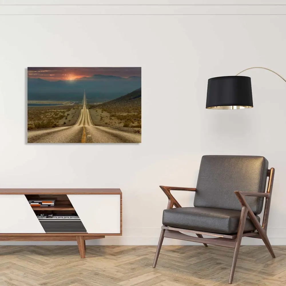 Illustration numéro 2 du produit Tableau roadtrip impression sur aluminium 120x80 cm