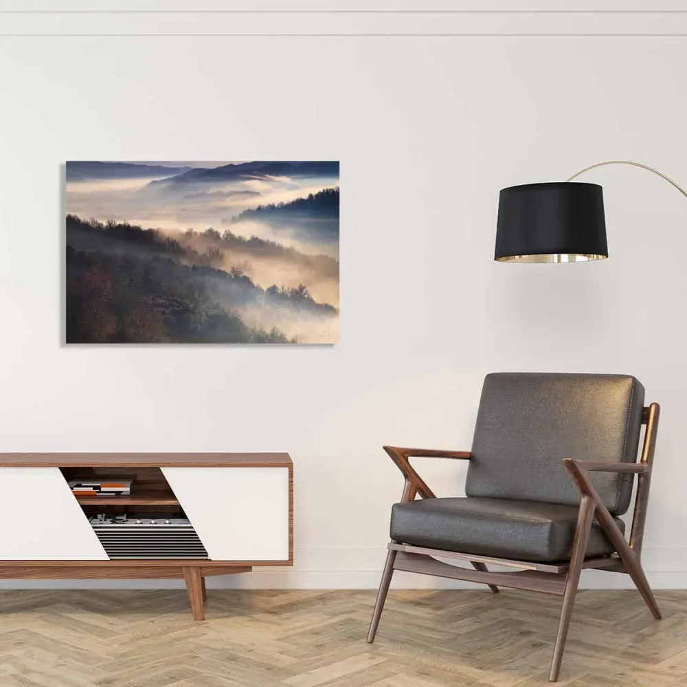 Illustration numéro 2 du produit Tableau brume magique impression sur aluminium 120x80 cm