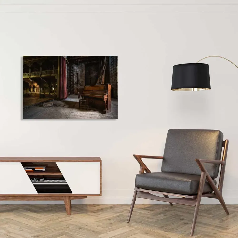 Illustration numéro 2 du produit Tableau show interrompu toile imprimée 120x80 cm